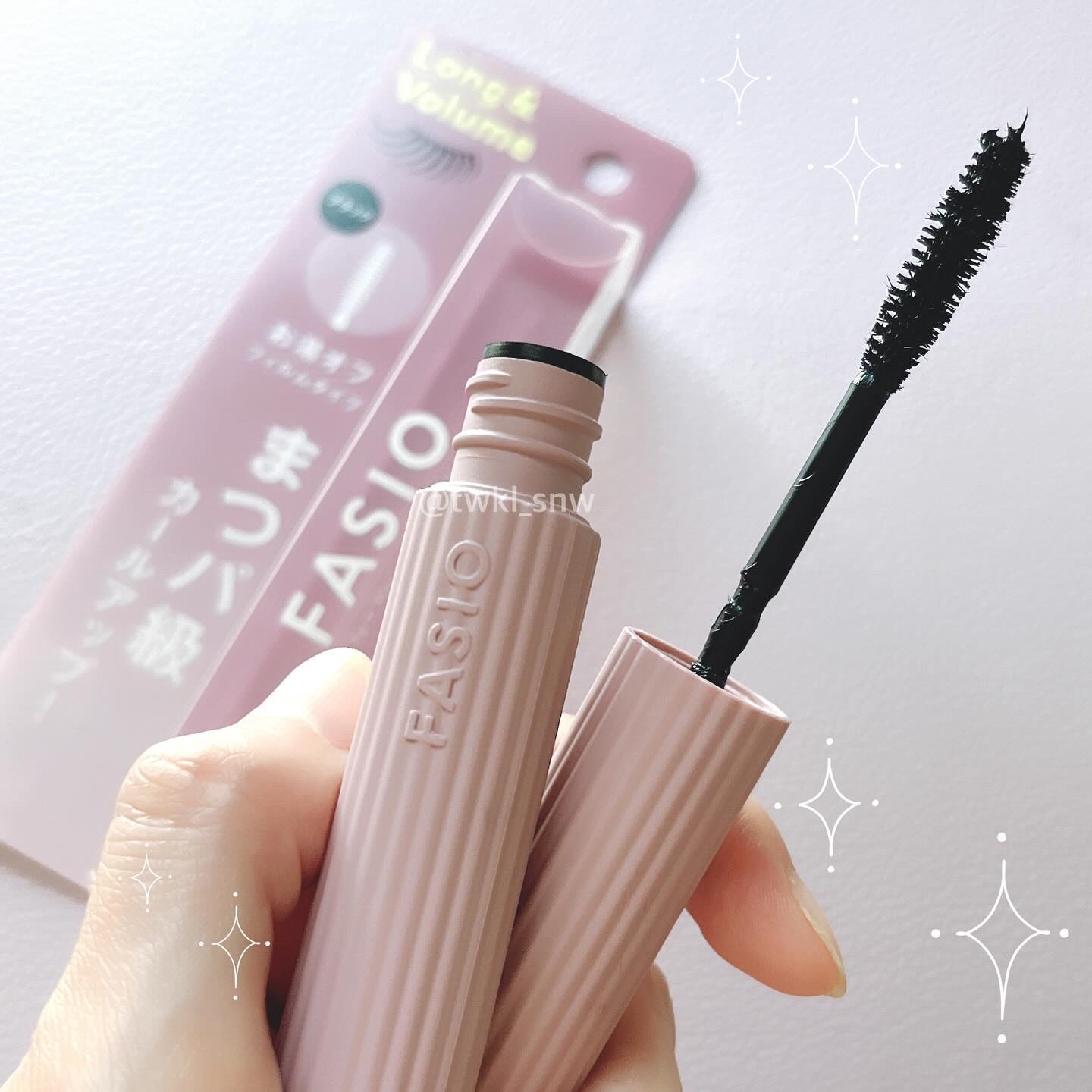 まつパ級 フィルム マスカラ (ロング&ボリューム)/FASIO/マスカラを使ったクチコミ（2枚目）