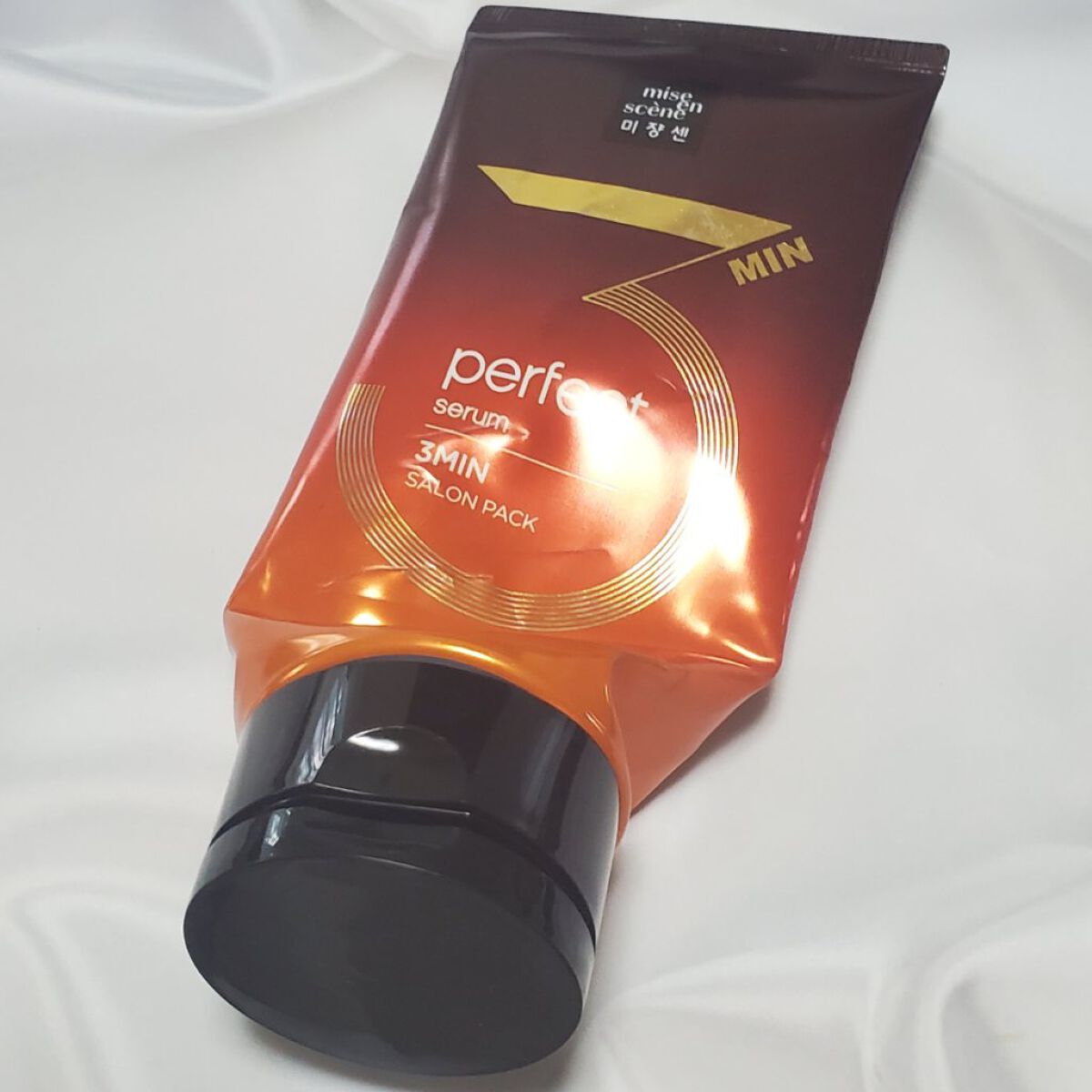 Perfect Serum 3min Salon Pack/miseenscene/洗い流すヘアトリートメントを使ったクチコミ（1枚目）