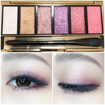 メイクパレット シマー ラッシュ/YVES SAINT LAURENT BEAUTE/アイシャドウパレットを使ったクチコミ(3枚目)