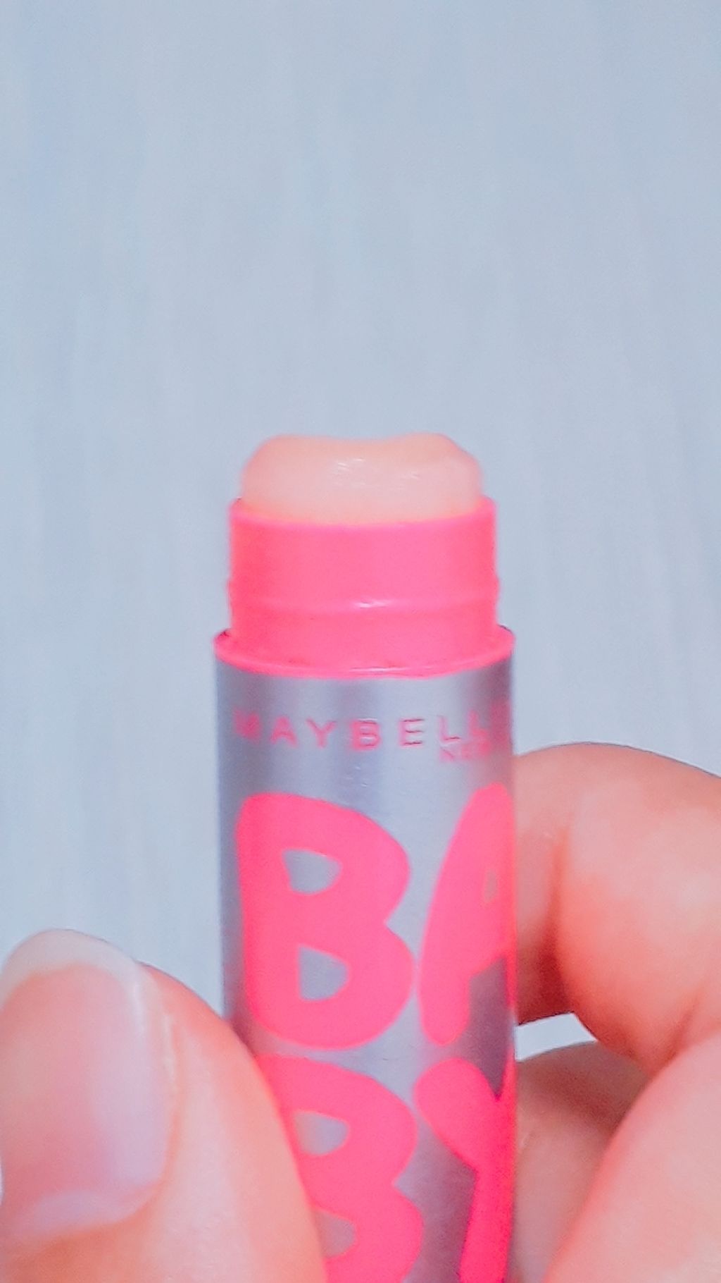 リップクリーム ピンクグロウ/MAYBELLINE NEW YORK/リップケアを使ったクチコミ(2枚目)