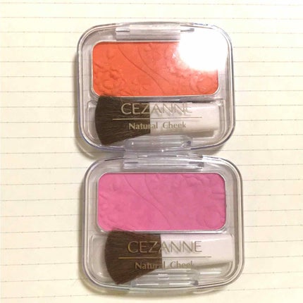 ナチュラル チークN/CEZANNE/パウダーチークを使ったクチコミ(1枚目)