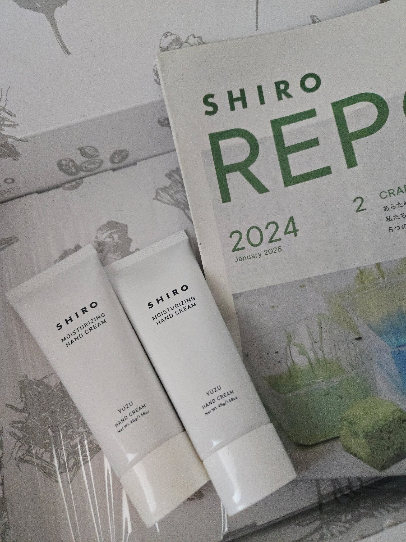 ゆずハンドクリーム 2024/SHIRO/ハンドクリームを使ったクチコミ（1枚目）