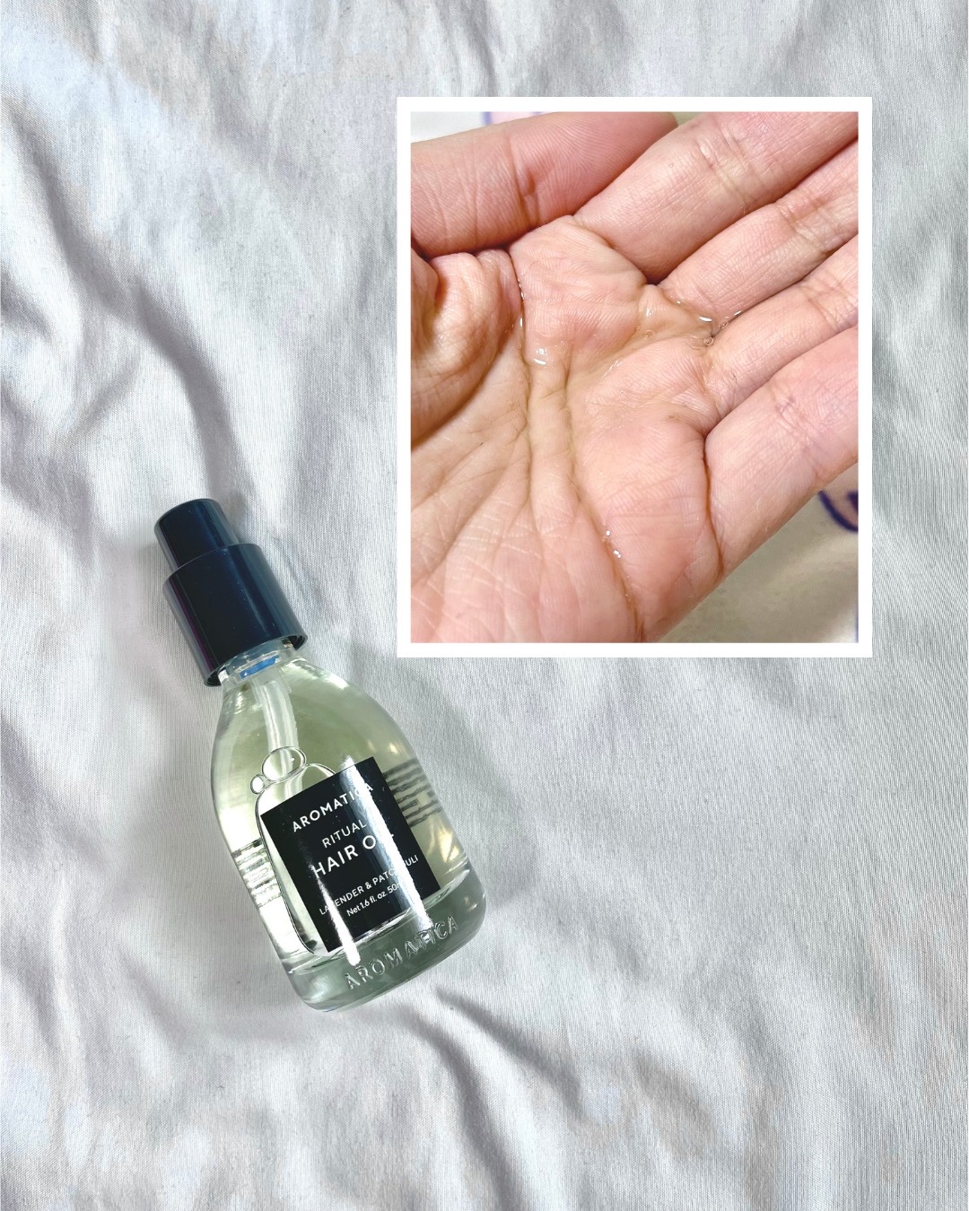 リチュアルヘアオイルジャスミン＆ベチバー/AROMATICA/ヘアオイルを使ったクチコミ（3枚目）