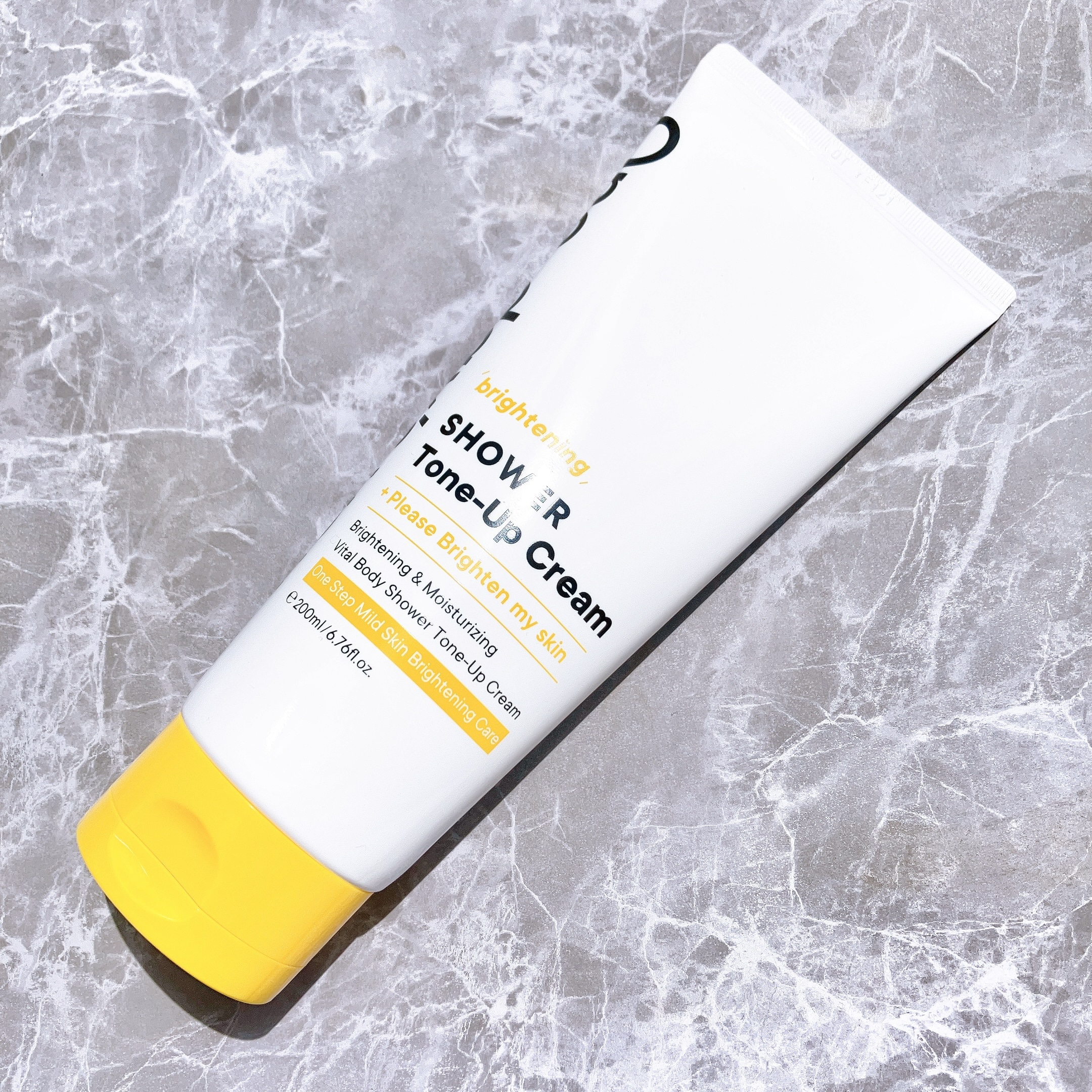 ブライトニングシャワートーンアップクリーム/One-day's you/ボディグッズを使ったクチコミ（2枚目）