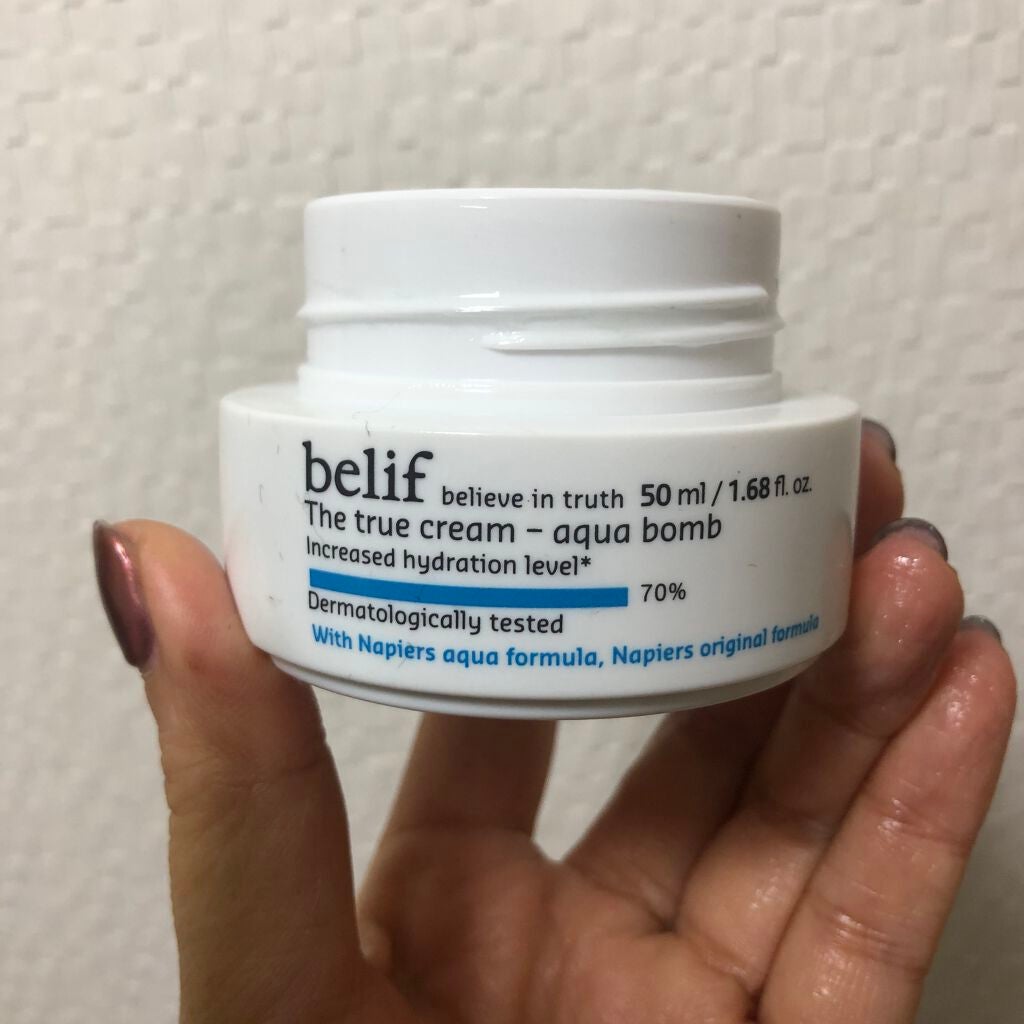 ザ トゥルー アクア クリーム/belif/フェイスクリームを使ったクチコミ(2枚目)