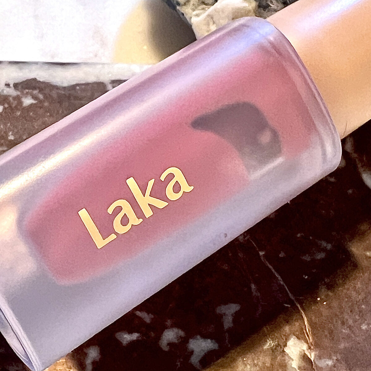 フルーティーグラムティント/Laka/リップティントを使ったクチコミ（2枚目）