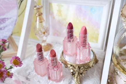 アイムミュートリップスティック/BLESSED MOON/口紅を使ったクチコミ(2枚目)