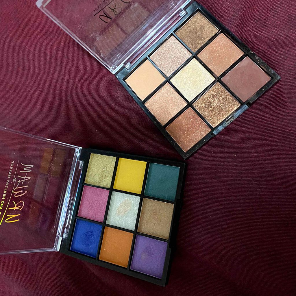 UR GLAM　BLOOMING EYE COLOR PALETTE/U R GLAM/アイシャドウパレットを使ったクチコミ（1枚目）