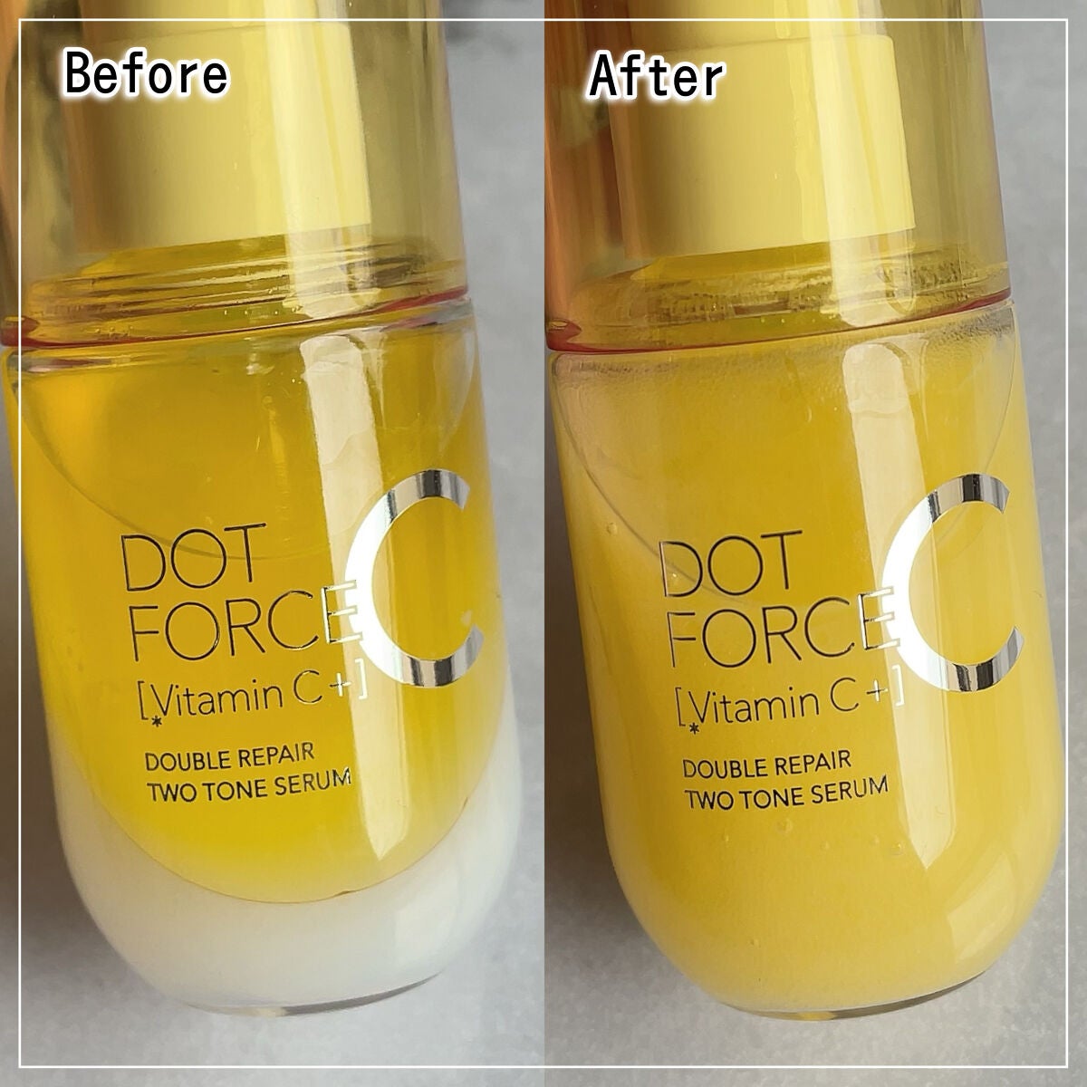 ダブルリペア ツートン セラム/ドットフォース/美容液を使ったクチコミ(3枚目)