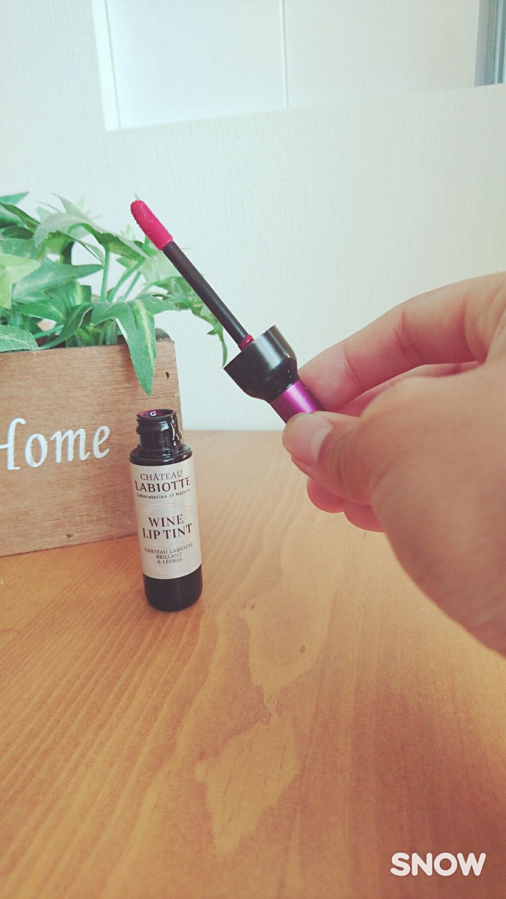 ワインリップティント/LABIOTTE/リップティントを使ったクチコミ(2枚目)