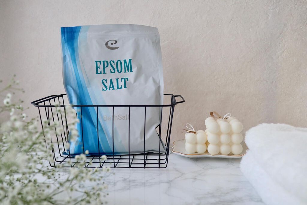 Epsom Salt (エプソムソルト) 国産(岡山県産)/EARTH CONSCIOUS (アースコンシャス)/無機塩系入浴剤を使ったクチコミ（1枚目）