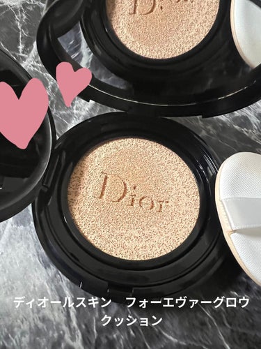 【旧】ディオールスキン フォーエヴァー クッション 1N ニュートラル<ニュー ルック エディション>（生産終了）/Dior/クッションファンデーションを使ったクチコミ（1枚目）