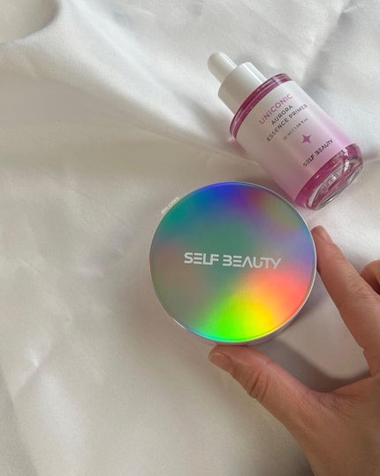 ユニコーン オーロラエッセンスプライマー/SELF BEAUTY/美容液を使ったクチコミ(2枚目)