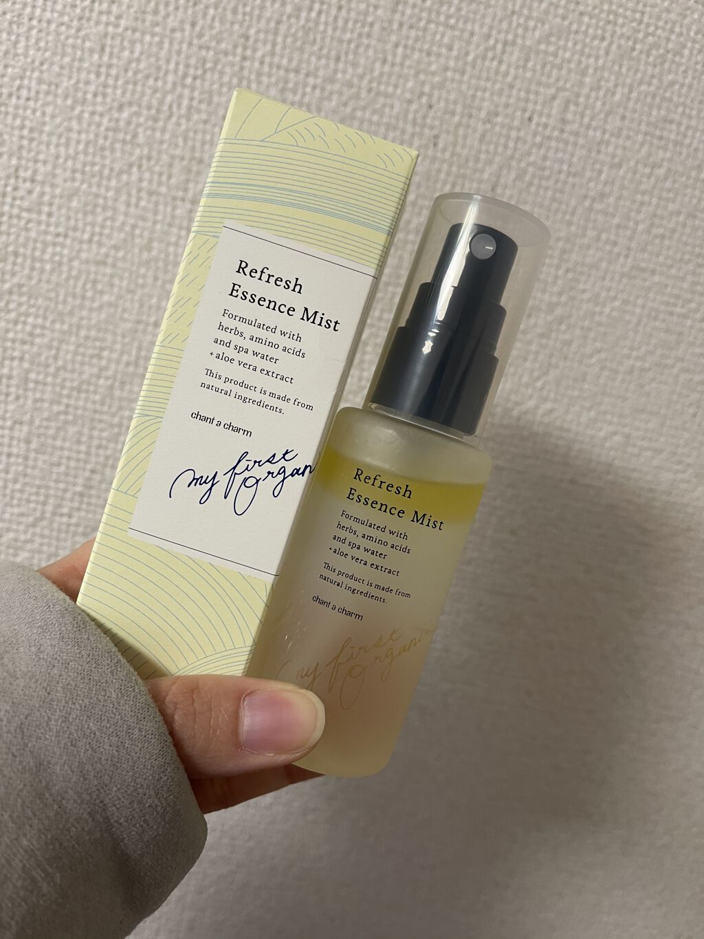 リフレッシュエッセンスミスト/chant a charm /ミスト状化粧水を使ったクチコミ（1枚目）