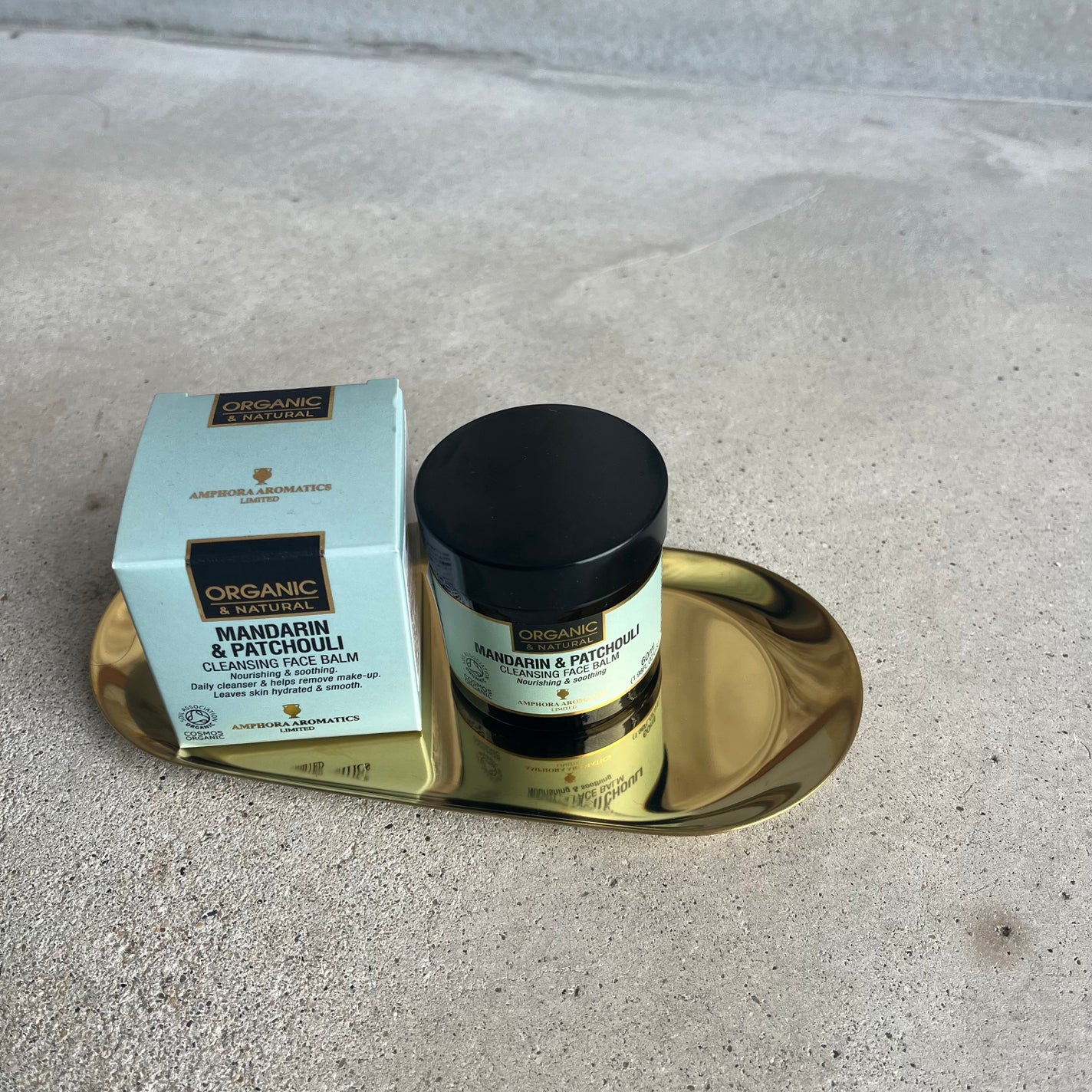 マンダリン&パルマローザ オーガニックハンドクリーム/AROMA CURE/ハンドクリームを使ったクチコミ(1枚目)