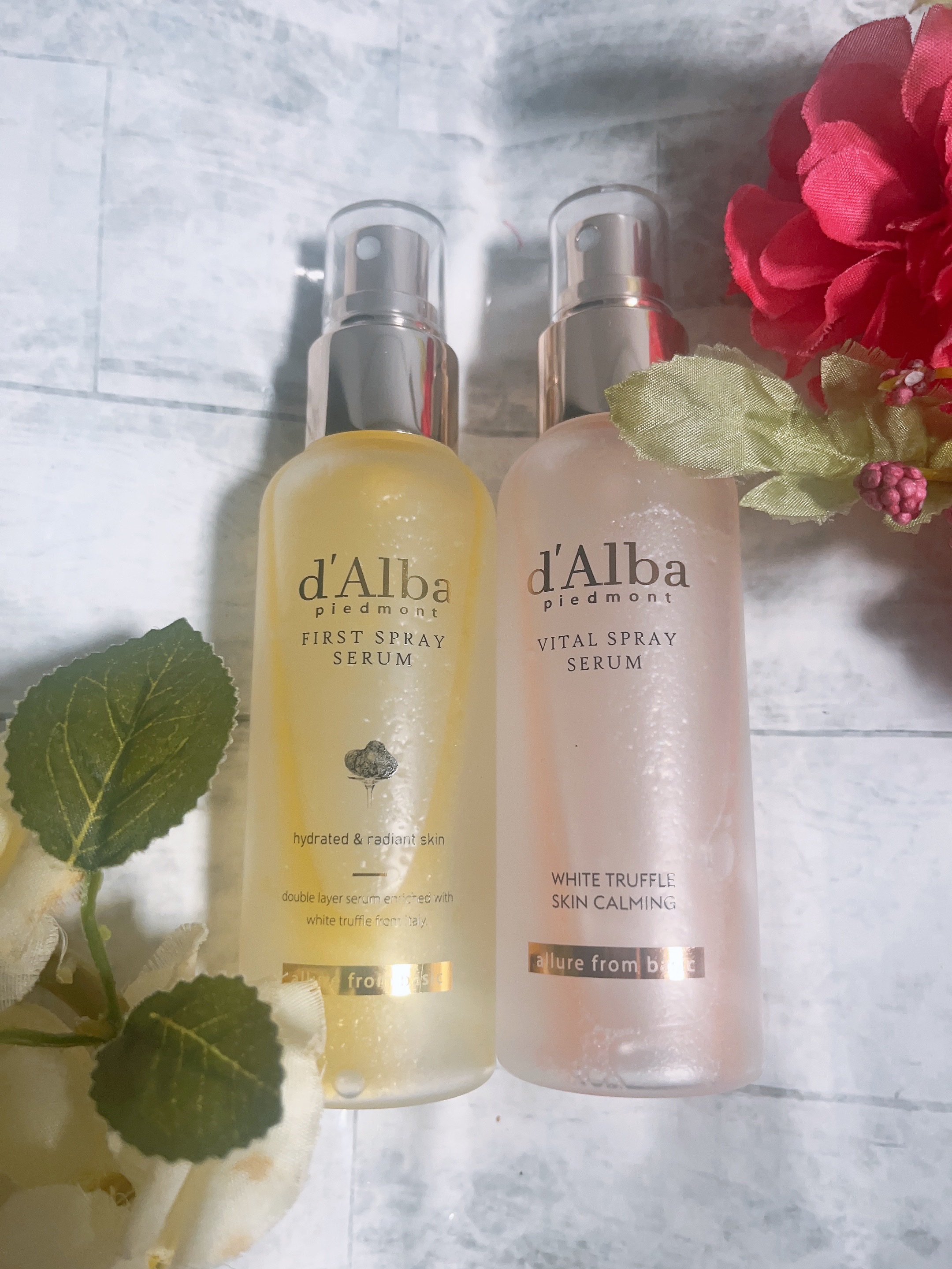 ダルバ ホワイトトリュフバイタルスプレーセラム/ダルバ/ミスト状化粧水を使ったクチコミ（1枚目）