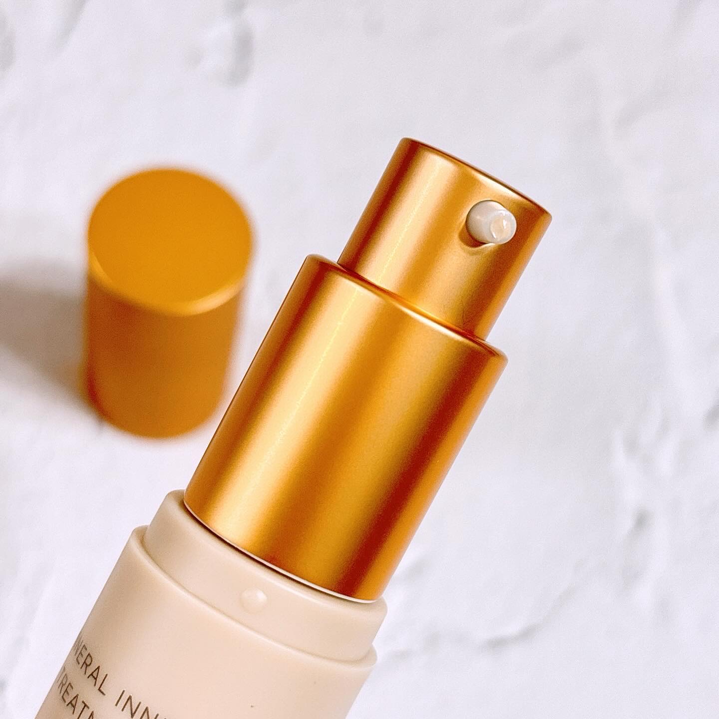 ミネラルインナートリートメントベース/エトヴォス/化粧下地を使ったクチコミ（2枚目）