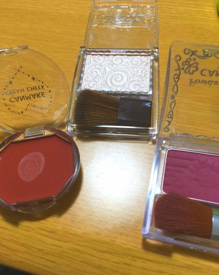 【旧品】パウダーチークス/キャンメイク/パウダーチークを使ったクチコミ(1枚目)