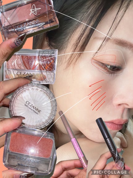 ナチュラル チークN/CEZANNE/パウダーチークを使ったクチコミ(6枚目)