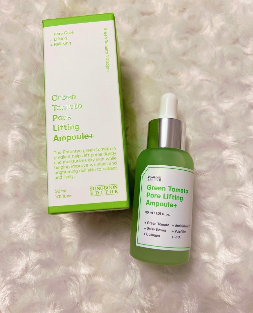 グリーントマトポアリフティングアンプル+/SUNGBOON EDITOR(成分エディター)/美容液を使ったクチコミ(1枚目)