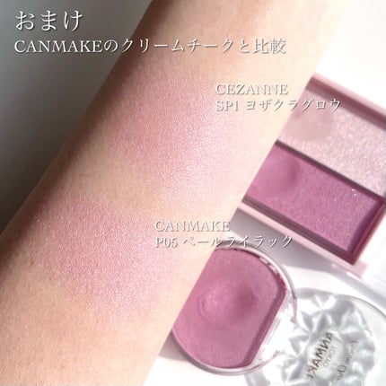 クリームチーク(パールタイプ)/キャンメイク/ジェル・クリームチークを使ったクチコミ(8枚目)