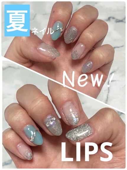 ジェルネイル(ライト対応)/セリア/ジェルネイルを使ったクチコミ(1枚目)