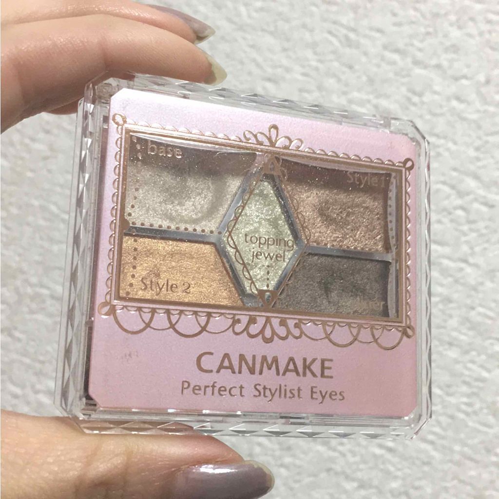 【旧品】パーフェクトスタイリストアイズ/キャンメイク/アイシャドウパレットを使ったクチコミ（1枚目）