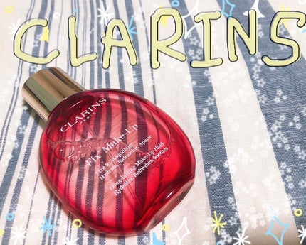 フィックス メイクアップ/CLARINS/ミスト状化粧水を使ったクチコミ(1枚目)
