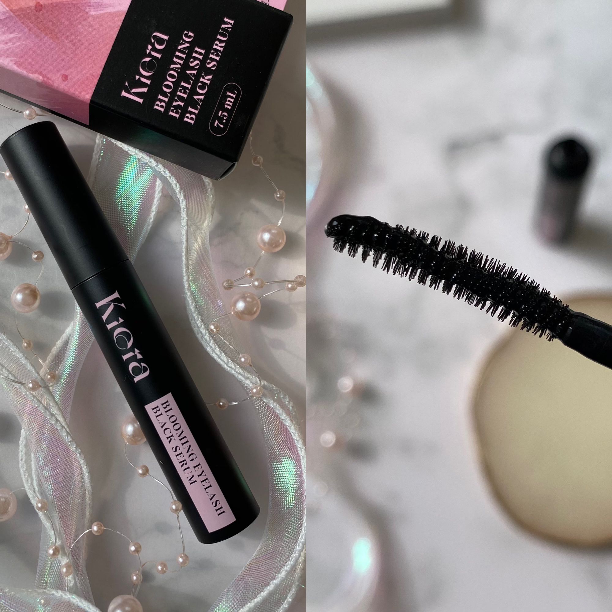 BLOOMING EYELASH まつげ美容液（ブラック） /KIERA/マスカラを使ったクチコミ（3枚目）