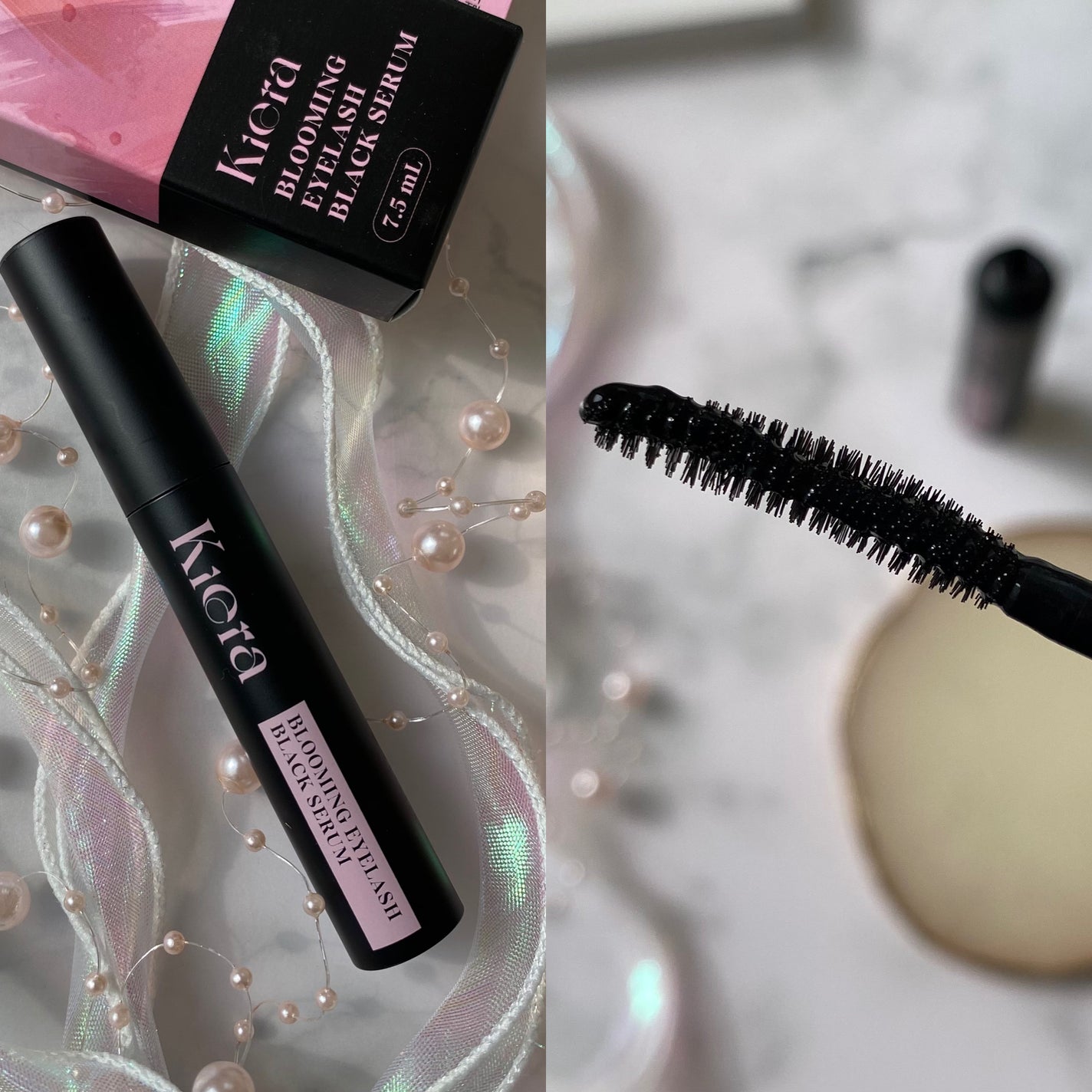 BLOOMING EYELASH まつげ美容液(ブラック) /KIERA/マスカラを使ったクチコミ(3枚目)