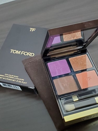 アイ カラー クォード/TOM FORD BEAUTY/パウダーアイシャドウを使ったクチコミ（1枚目）