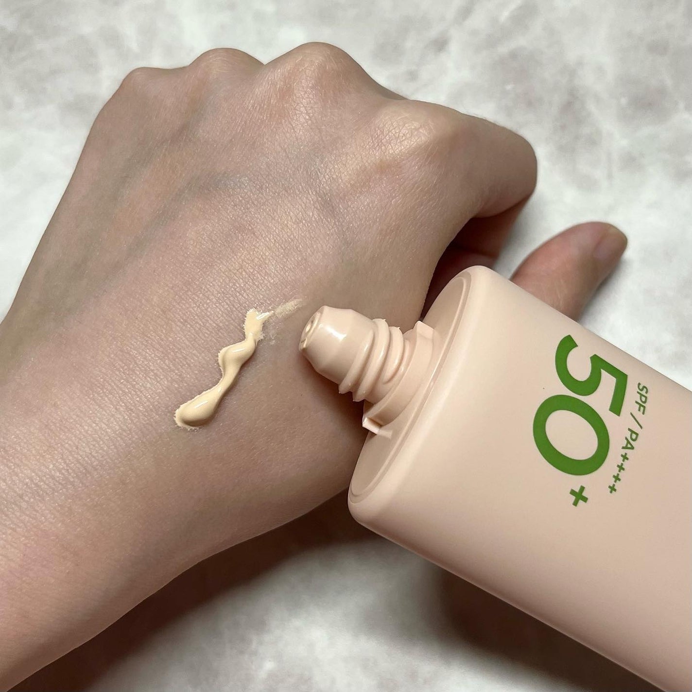 ファンデフリー サンクリーム/manyo/日焼け止めクリームを使ったクチコミ(2枚目)