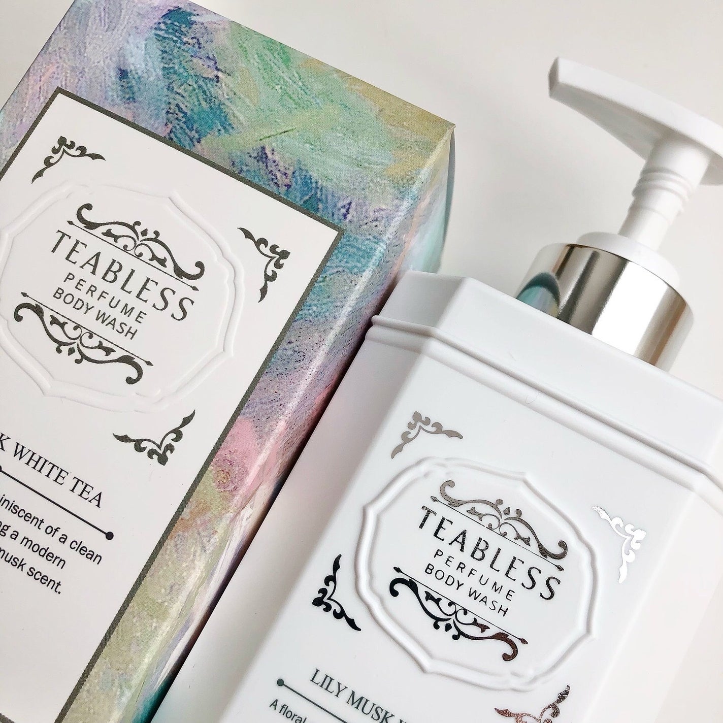 パフュームボディローション リリィムスクホワイトティー/TEABLESS/ボディローションを使ったクチコミ(5枚目)