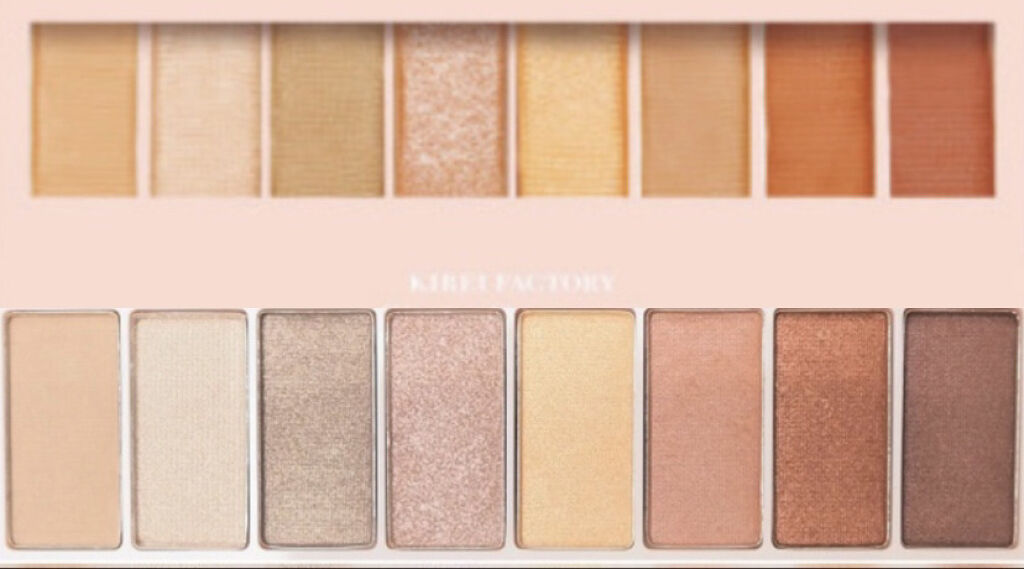 8色アイパレット 05/KIREI FACTORY/アイシャドウパレットを使ったクチコミ（2枚目）