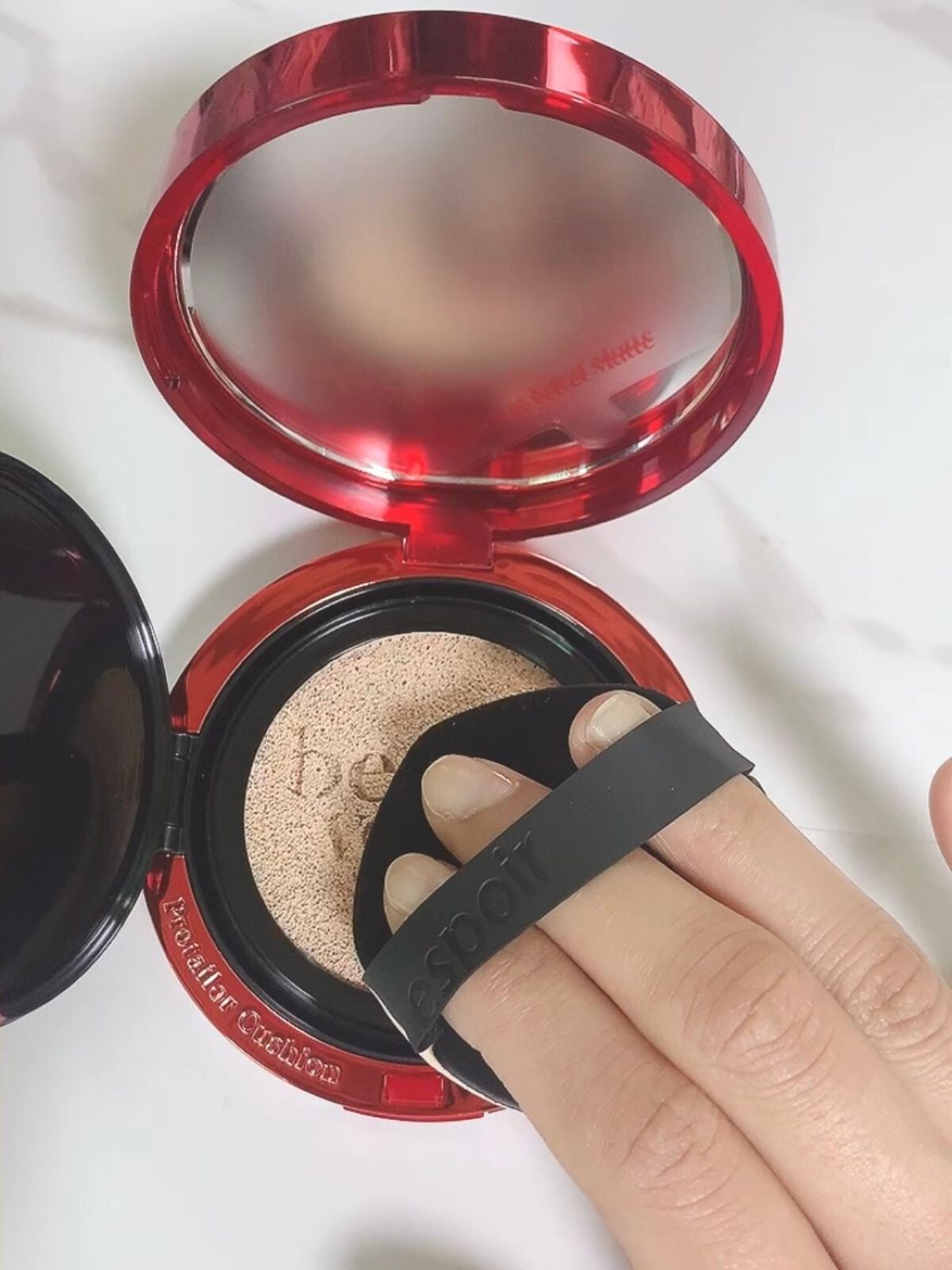 プロテーラービーベルベットカバークッション/espoir/クッションファンデーションを使ったクチコミ(4枚目)