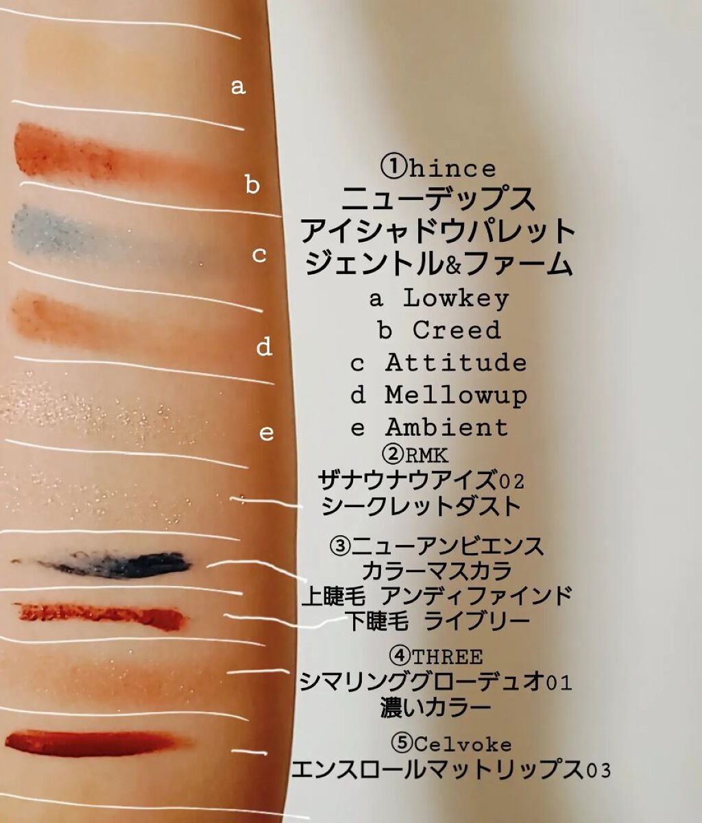 THREE シマリング グロー デュオ/THREE/クリームハイライトを使ったクチコミ(4枚目)