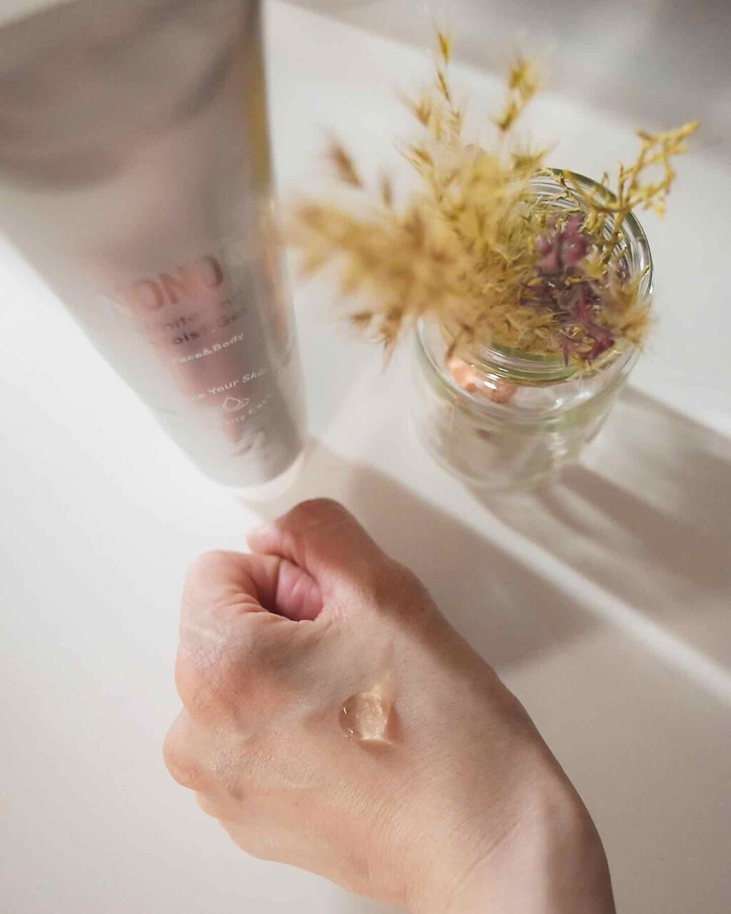 薬用ホワイトニングゲル/NONON(ノンノン)/美容液を使ったクチコミ（2枚目）