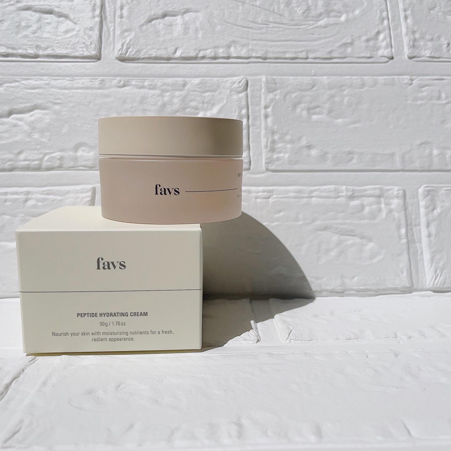 ペプチドハイドレーティングクリーム 100g/favs/フェイスクリームを使ったクチコミ（1枚目）