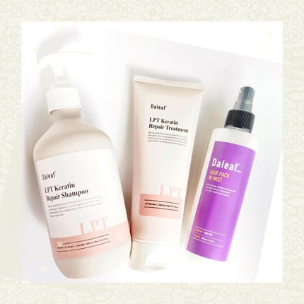 LPTケラチンリペアトリートメント/Daleaf/洗い流すヘアトリートメントを使ったクチコミ(4枚目)