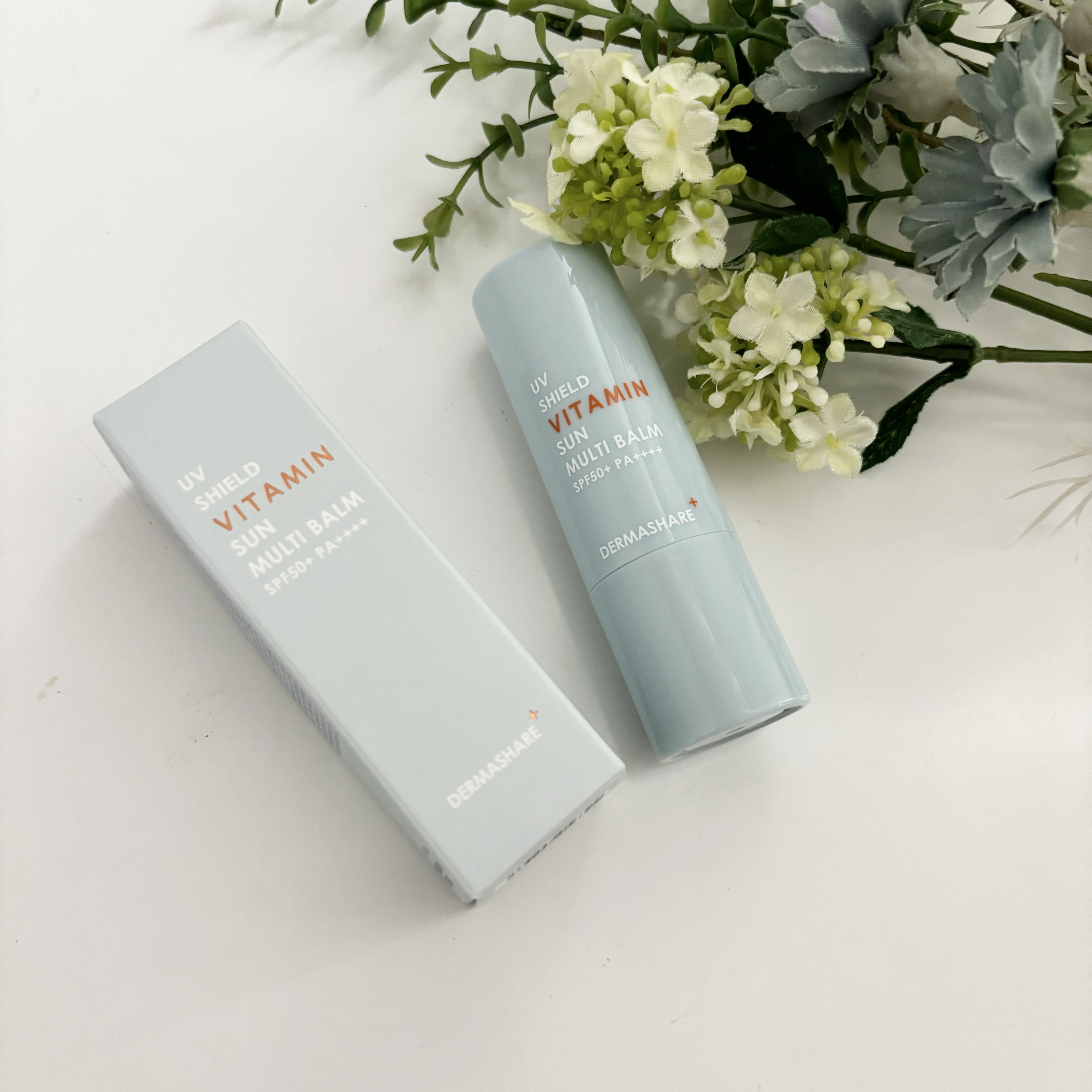 UVシールドビタミンサンマルチバーム/DERMASHARE/日焼け止めクリームを使ったクチコミ（1枚目）