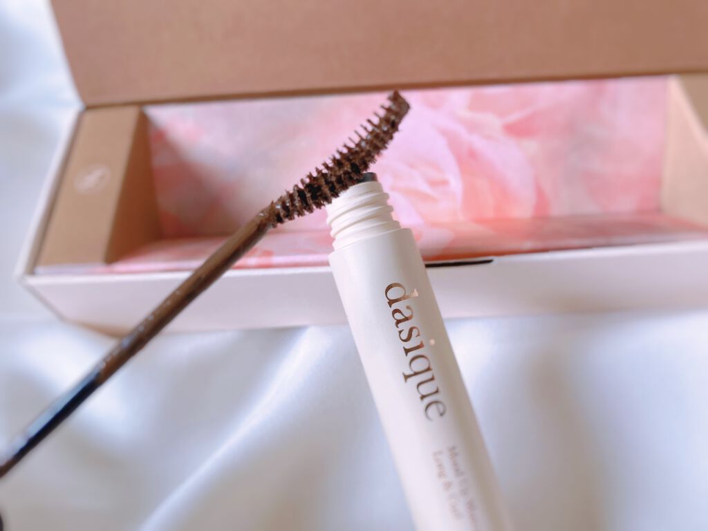 ムードアップマスカラ ロング&カール/dasique/マスカラを使ったクチコミ（3枚目）