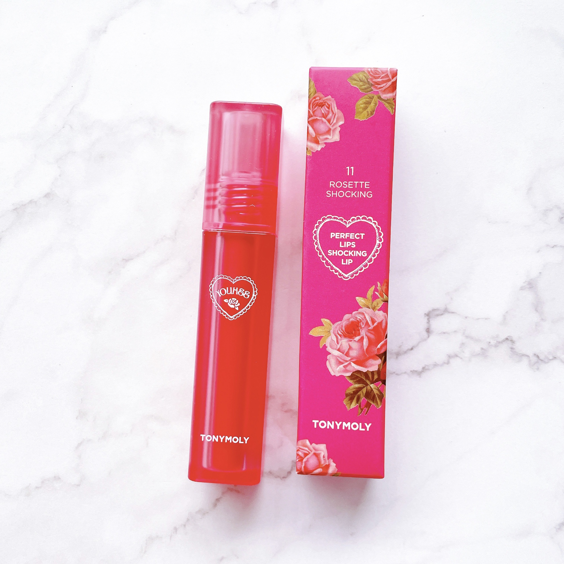 ショッキングリップティント/TONYMOLY/リップティントを使ったクチコミ（3枚目）