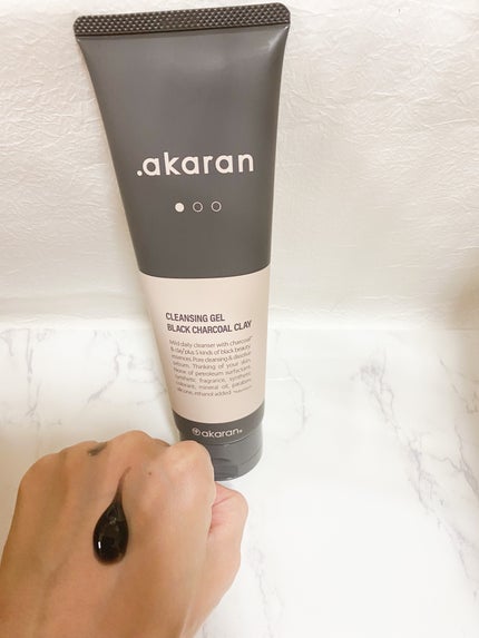 ブラックジェルクレンジング/.akaran/クレンジングジェルを使ったクチコミ(3枚目)