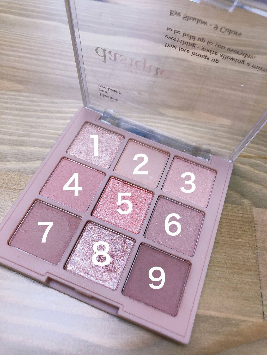 シャドウパレット/dasique/アイシャドウパレットを使ったクチコミ（2枚目）