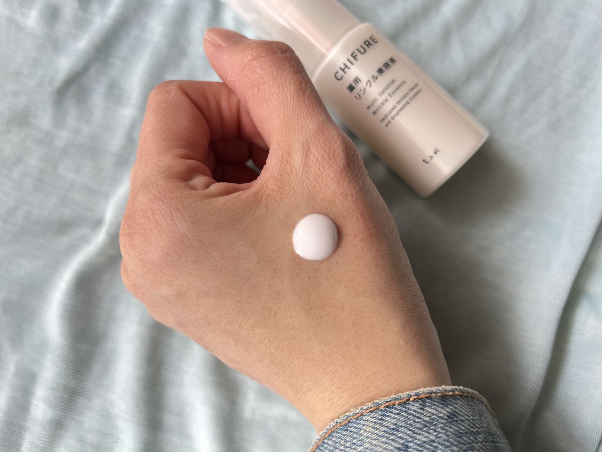 薬用 リンクル美容液/ちふれ/美容液を使ったクチコミ（3枚目）