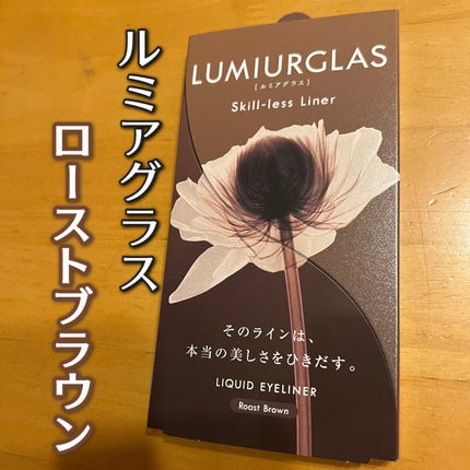 スキルレスライナー/LUMIURGLAS/リキッドアイライナーを使ったクチコミ(1枚目)