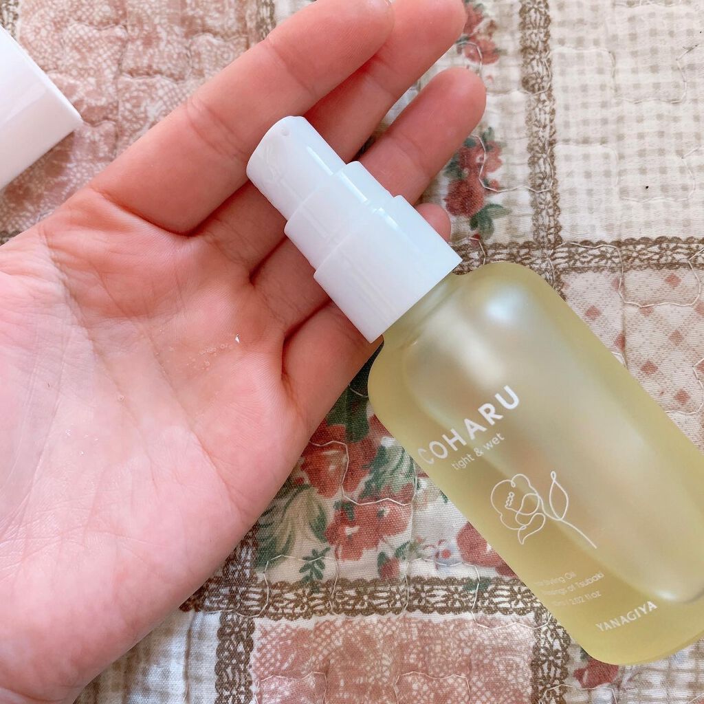 スタイリングオイル<タイト＆ウェット>/COHARU/ヘアオイルを使ったクチコミ（2枚目）