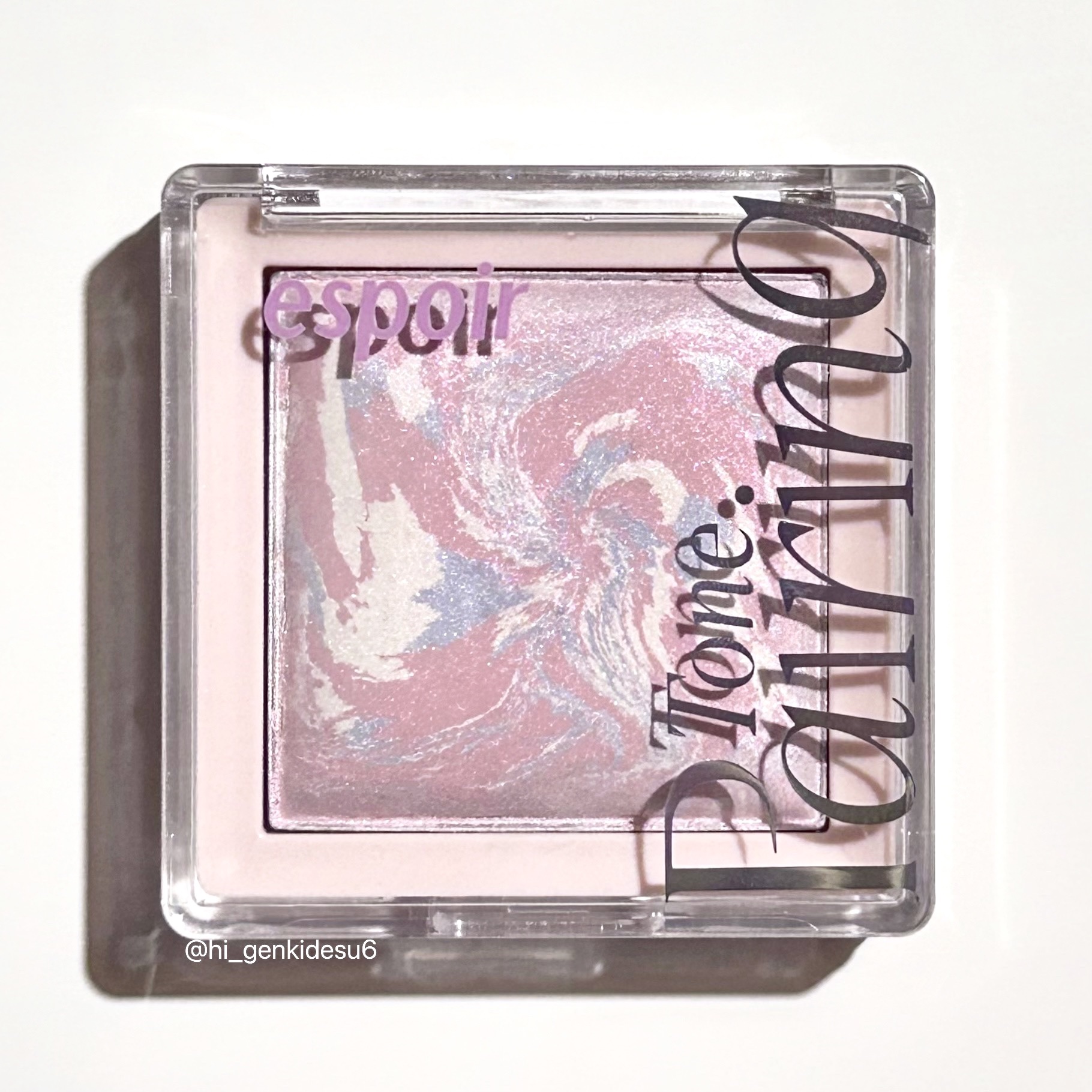 トーンペアリングハイライター 02 ピンクマリン/espoir/ハイライト・シェーディングを使ったクチコミ（1枚目）