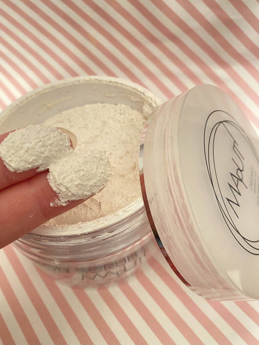 オーガニックフレグランスクッションスクラブ/MAPUTI/スクラブ・ゴマージュを使ったクチコミ（1枚目）