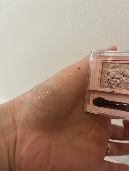 フーミー シングルラメシャドウ/WHOMEE/単色アイシャドウを使ったクチコミ(1枚目)